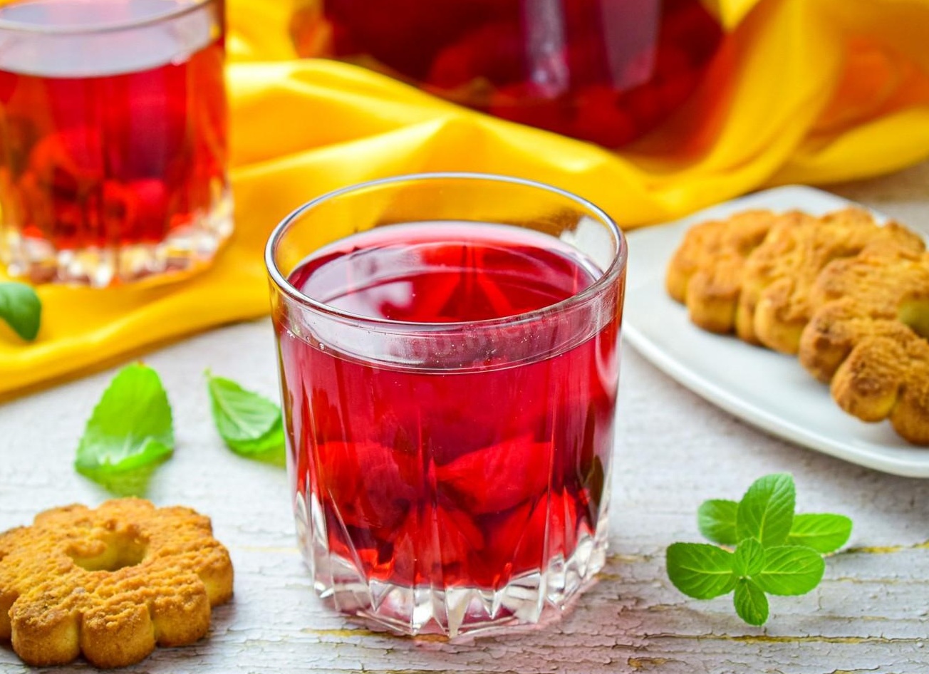 Компот из замороженной вишни