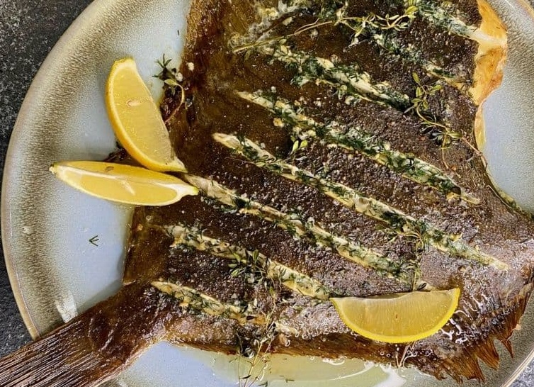 Запеченная камбала