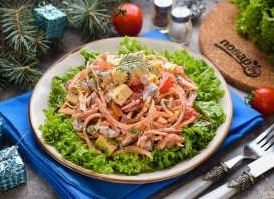 Салат «Новогодний триумф»