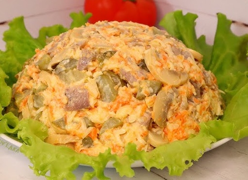 Салат «Золотое руно»