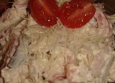 Салат с фунчозой и курицей «Ля-минор»