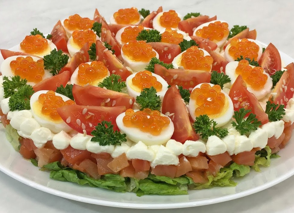 Салат «Сокровища Посейдона»