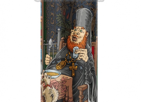 Постные щи с капустой и грибами