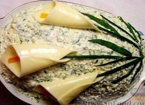 Салат «Каллы»